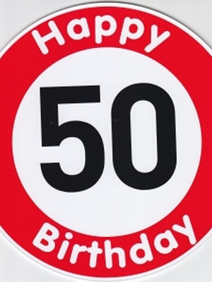 Happy Birthday 50 Jahre