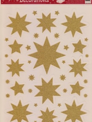 Sterne gold 8-armig