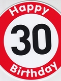 Happy Birthday 30 Jahre